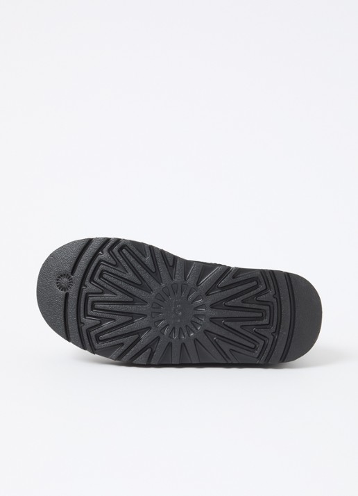 UGG Classic Ultra Mini Platform enkellaarsje van suède  - detail 4 zwart