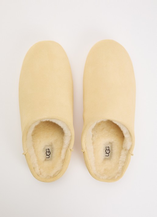 UGG Elea pantoffels van suède  - detail 2 ivoor