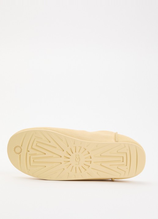 UGG Elea pantoffels van suède  - detail 3 ivoor