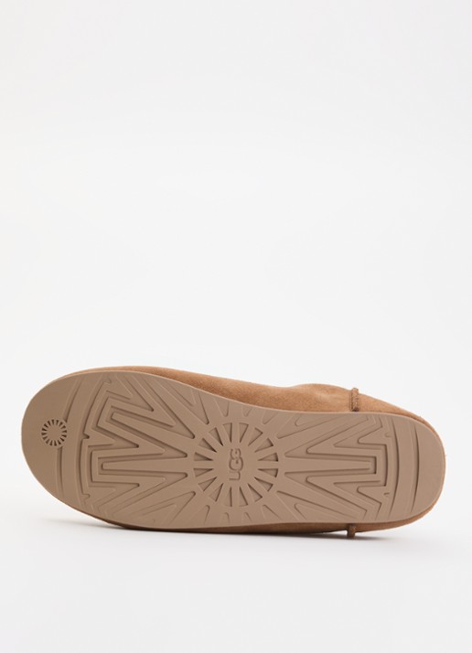 UGG Elea pantoffels van suède  - detail 4 cognac