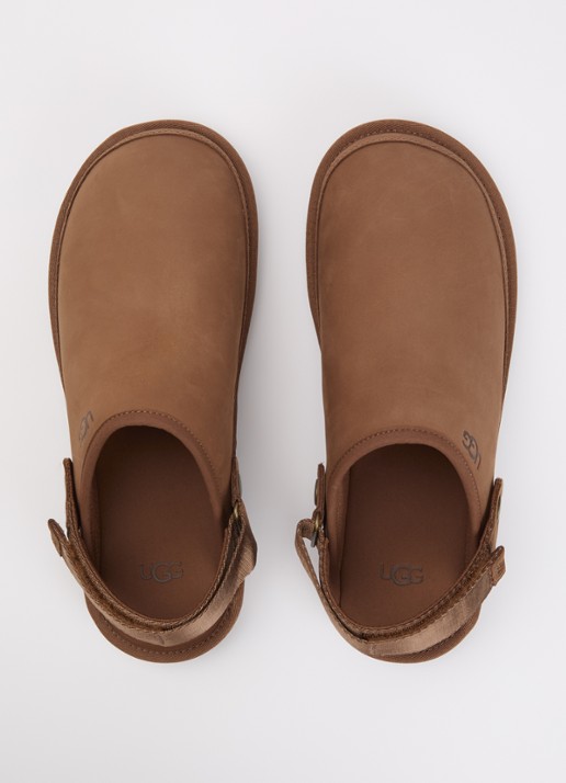 UGG Goldencoast muiltje van nubuck - detail 4 bruin
