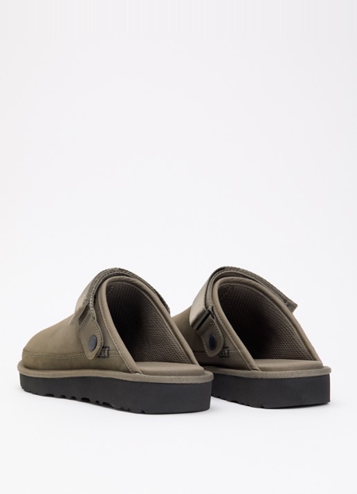 UGG Goldencoast muiltje van nubuck - achterkant 5 bronsgroen