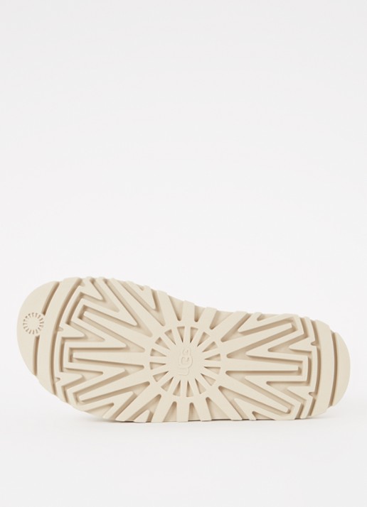 UGG Goldenglow sandaal met logo - detail 5 creme