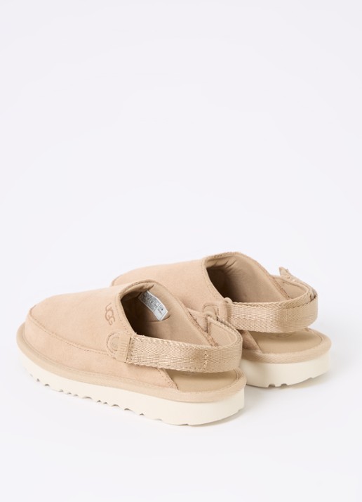 UGG Goldenstar muiltje van suède - achterkant 2 beige