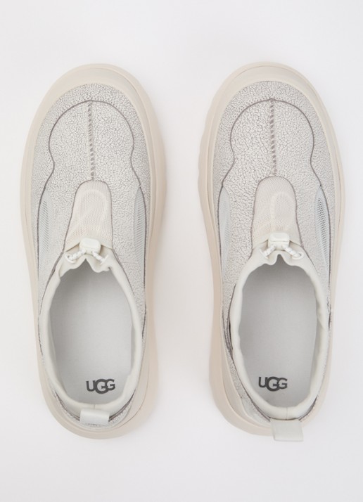 UGG Heritage Utility Axoid sneaker van leer - detail 3 wit
