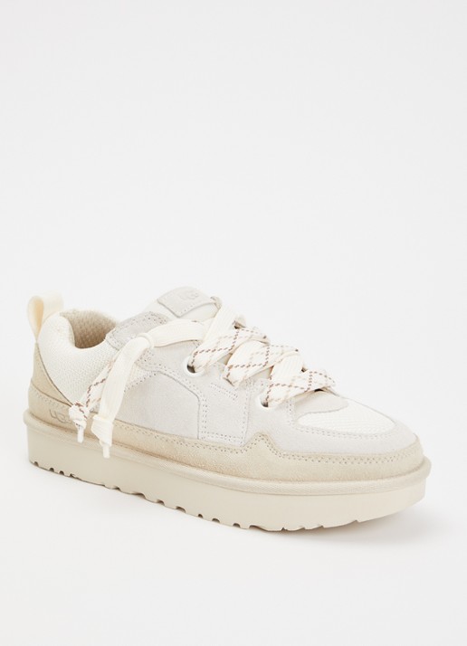 UGG Lo Lowmel sneaker van suède met mesh details