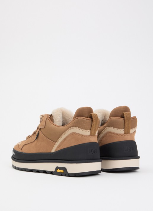 UGG Lowmel Guard GTX sneaker van suède - achterkant 5 camel