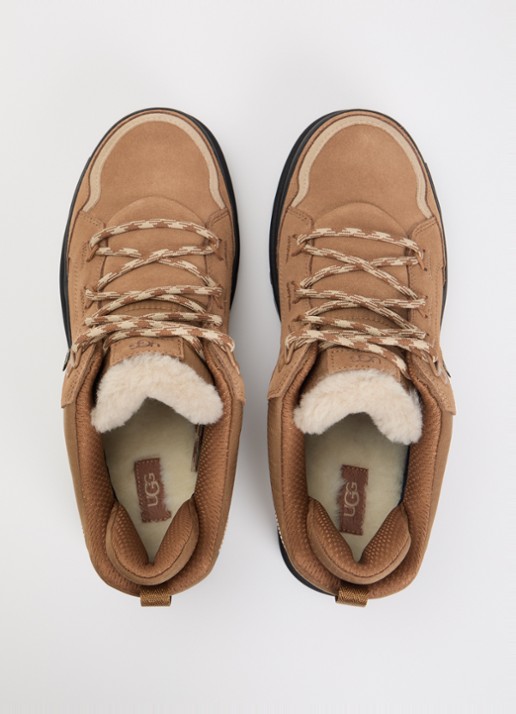 UGG Lowmel Guard GTX sneaker van suède - detail 3 camel