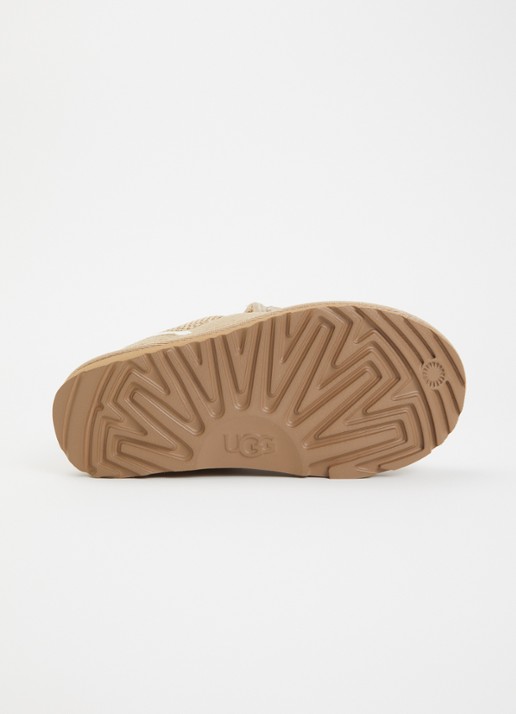 UGG Lowmel sneaker met suède details - detail 5 donkerbeige