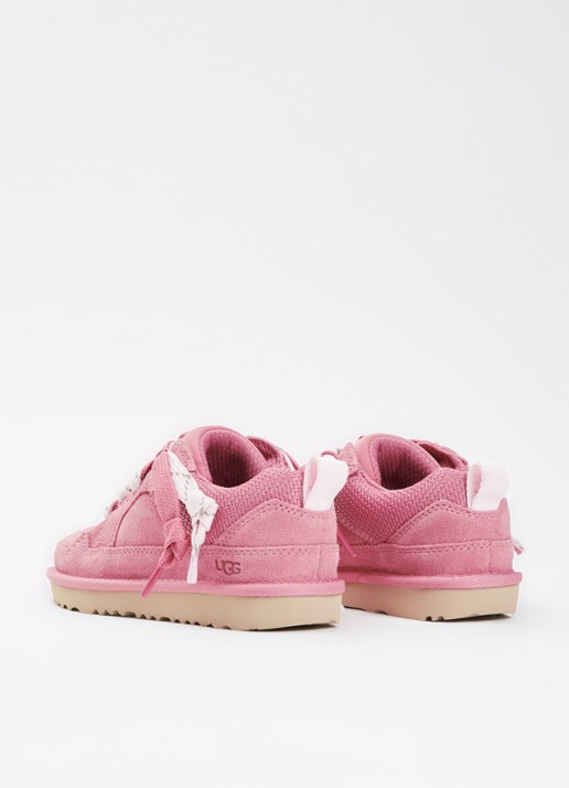 UGG Lowmel sneaker van suède - achterkant 4 roze