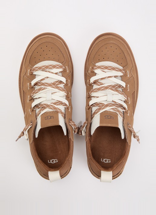 UGG Minimel sneaker van suède - detail 4 lichtbruin