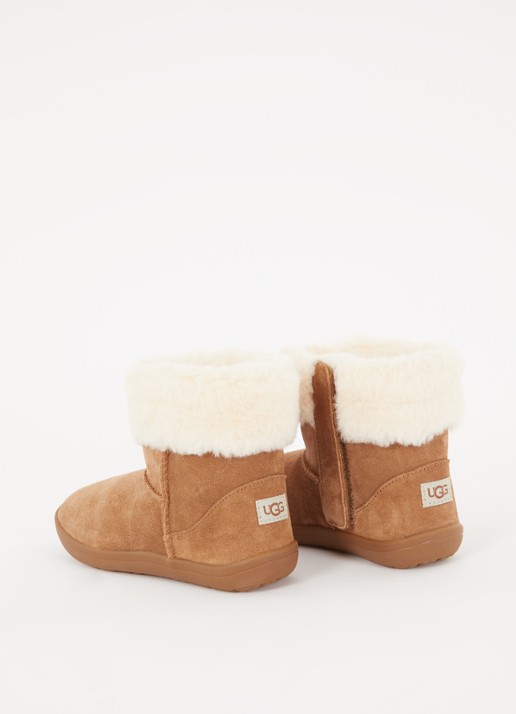 UGG Sammee enkellaarsje van suède - achterkant 2 camel