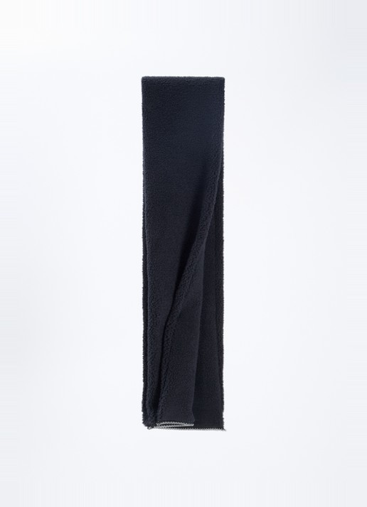 UGG Sjaal van teddy 200 x 20 cm - detail zwart