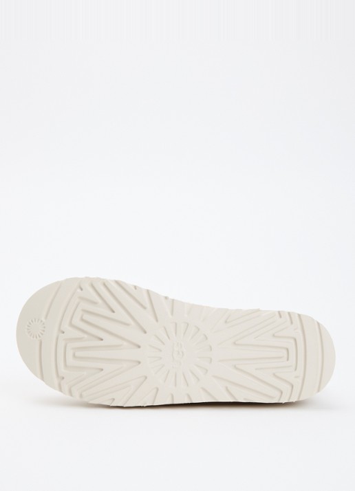 UGG Tasman Biarritz instapper van suède - detail 3 donkerbeige