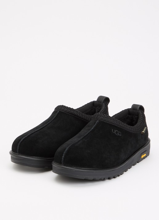 UGG Tasman GTX instapper van suède - detail 3 zwart