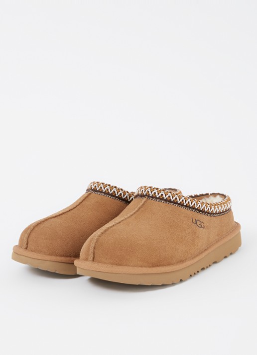 UGG Tasman II instapper van suède - detail 3 camel