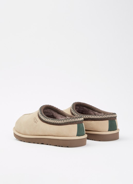 UGG Tasman II instapper van suède - achterkant 5 beige