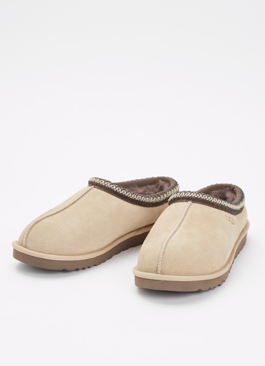 UGG Tasman II instapper van suède - detail 2 beige