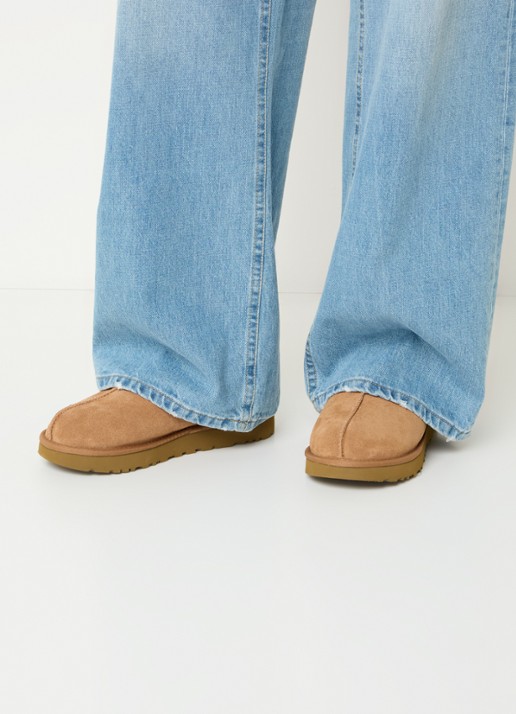 UGG Tasman ll instapper van suède - voorkant 6 kastanjebruin
