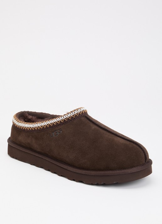 UGG Tasman ll muiltje van suède - voorkant 2 donkerbruin