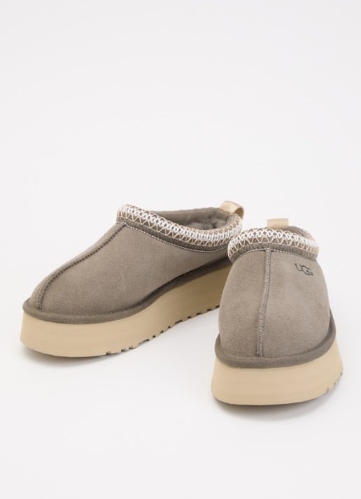 UGG Tazz II instapper van suède - detail 3 grijs