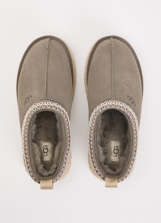 UGG Tazz II instapper van suède - detail 4 grijs