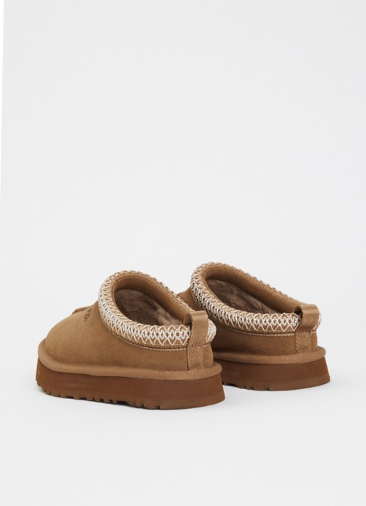 UGG Tazz instapper van suède - achterkant 3 donkerbeige