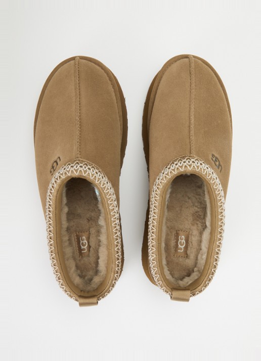 UGG Tazz ll instapper van suède met plateauzool - detail 4 lichtbruin