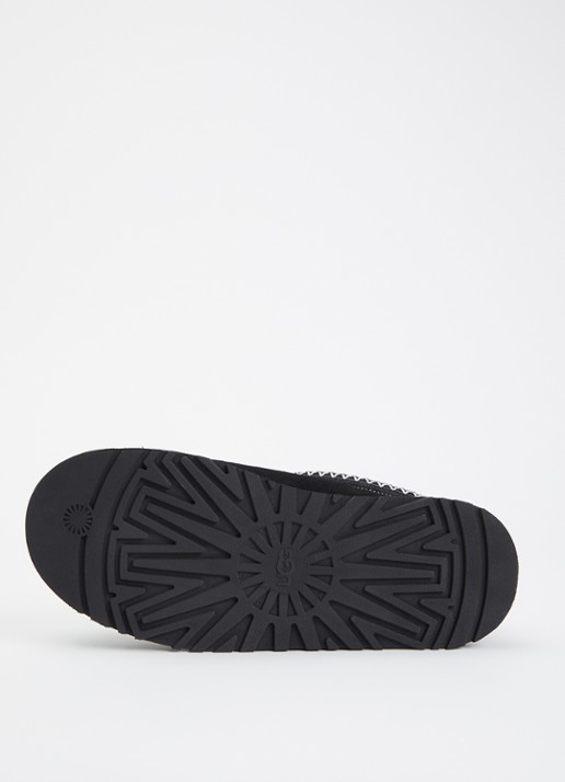 UGG Tazz ll instapper van suède met plateauzool - detail 3 zwart