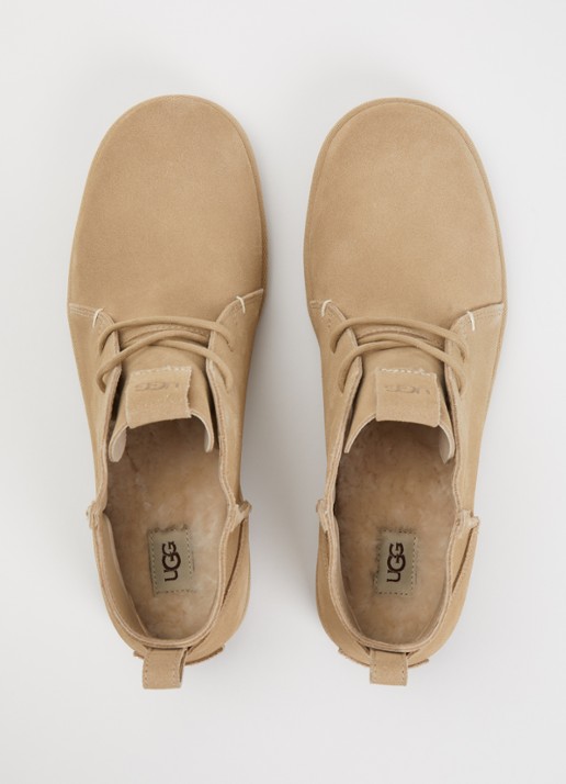 UGG W Classic veterboot van suède - detail 2 khaki