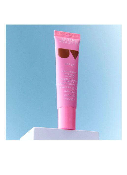 Ultra Violette Sheen Screen™ Hydrating Lip Balm SPF 50 - getinte lipbalsem - detail 4 choc top 