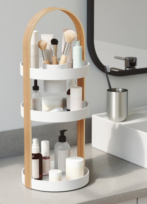 Umbra Bellwood organizer  20 x 50 cm - achterkant 3 wit