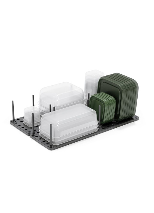 Umbra Peggy keukenorganizer 55 x 15 x 10 cm - voorkant 3 antraciet