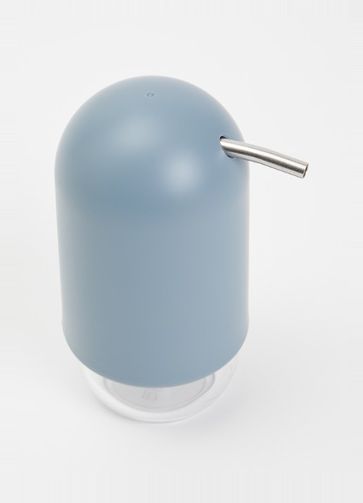 Umbra Touch zeepdispenser - voorkant 2 staalblauw