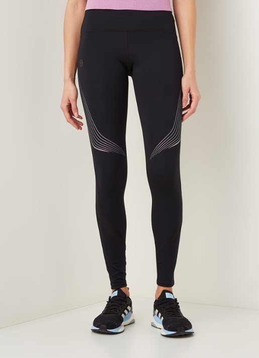 Under Armour Rush low waist cropped hardlooplegging  - detail 2 zwart