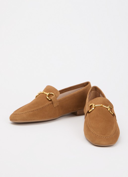 Unisa Belgi loafer - detail 4 camel