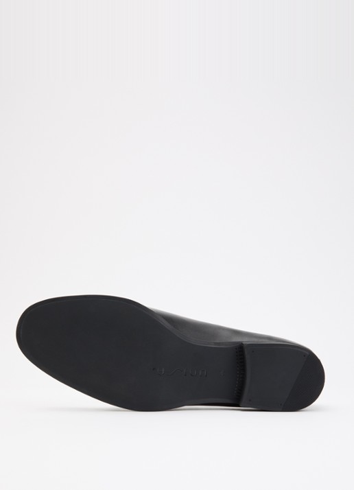 Unisa Dalcy loafer van leer - detail 3 zwart