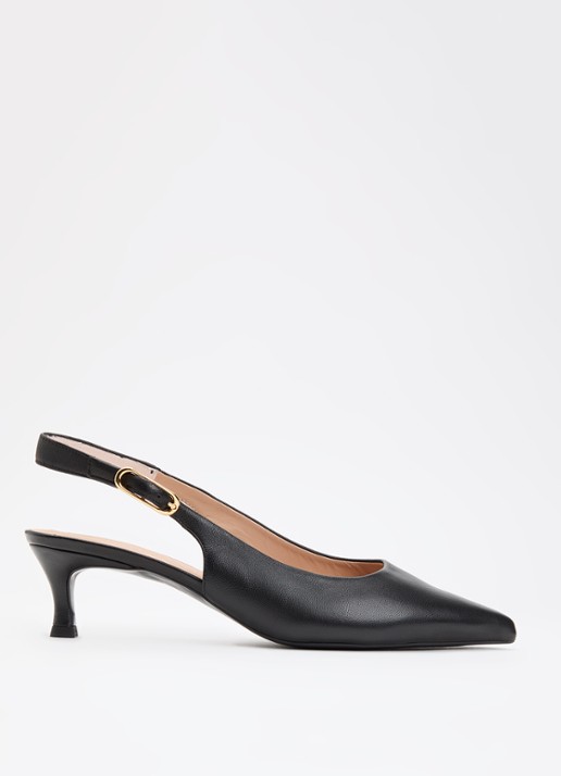 Unisa Ibon slingback van leer
