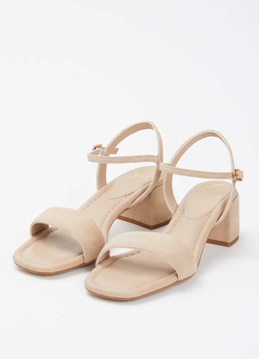 Unisa Sandalette van suède - detail 4 beige