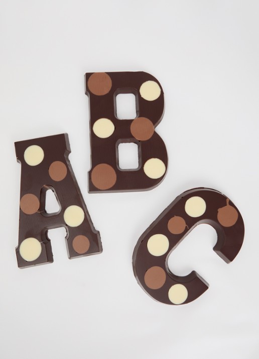 Urban Cacao Pure chocoladeletter gevlekt 200 gram - detail a