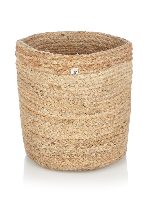 Urban Nature Culture Braided opbergmand 25 cm - voorkant 4 naturel
