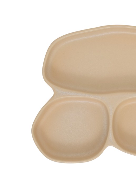 Urban Nature Culture Bryn serveerschaal 27 cm - detail beige