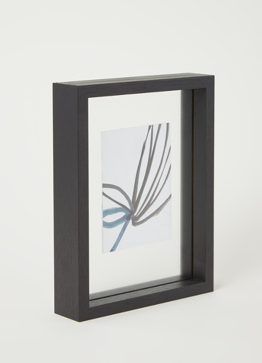 Urban Nature Culture Floating fotolijst 17 x 22 cm - voorkant 2 zwart