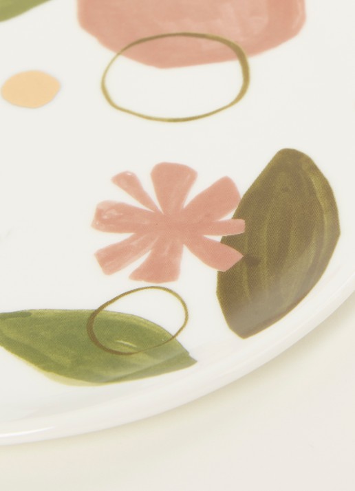 Urban Nature Culture Good Morning gebaksbordje 16,5 cm - detail donkerkhaki