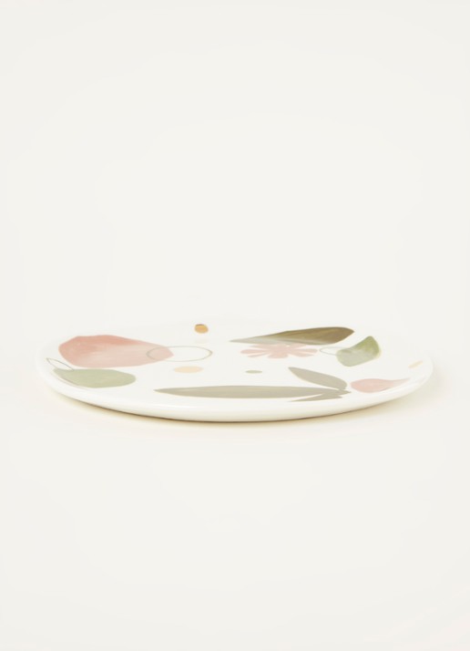 Urban Nature Culture Good Morning gebaksbordje 16,5 cm - voorkant 3 donkerkhaki