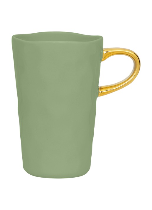 Urban Nature Culture Good Morning latte kopje - voorkant 3 groen