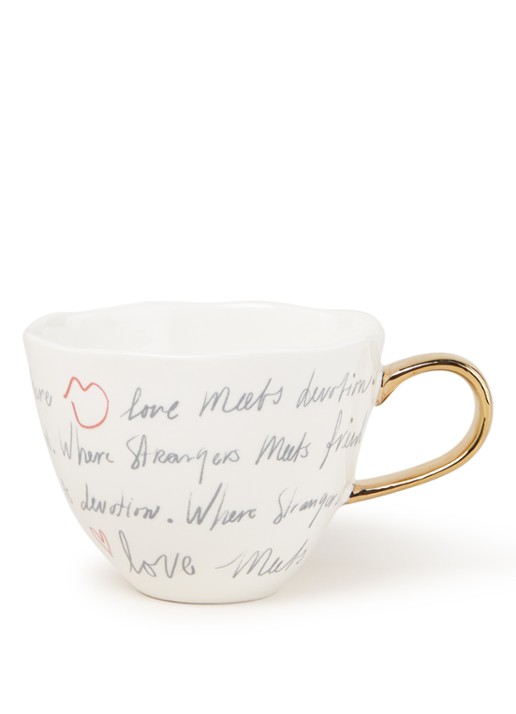 Urban Nature Culture Good Morning mok 35 cl  - voorkant gebroken wit