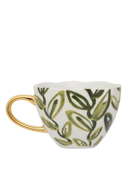 Urban Nature Culture Good Morning mok 35 cl - detail groen