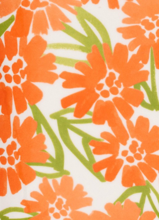 Urban Nature Culture Good Morning Palesa taartplateau 14 x 31 cm - detail 3 oranje
