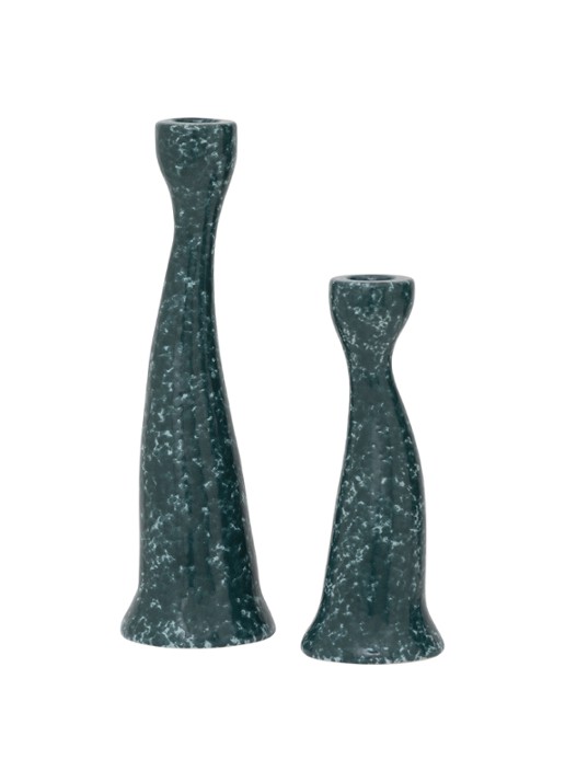 Urban Nature Culture Grace kandelaar 17,5 cm - detail 4 zeegroen